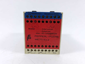 Pepperl+Fuchs WE77/Ex2 Switch Amplifier