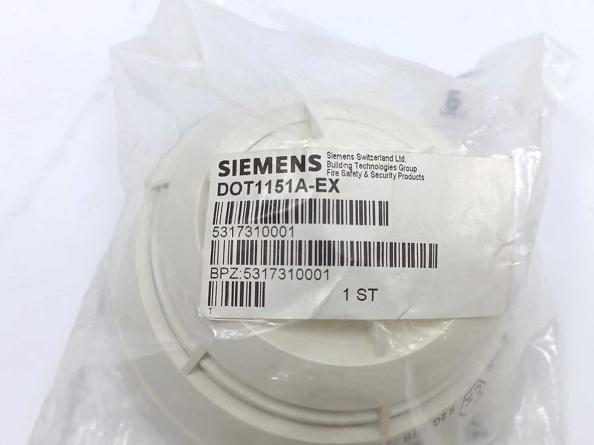 Siemens DOT1151A-EX Smoke Detector