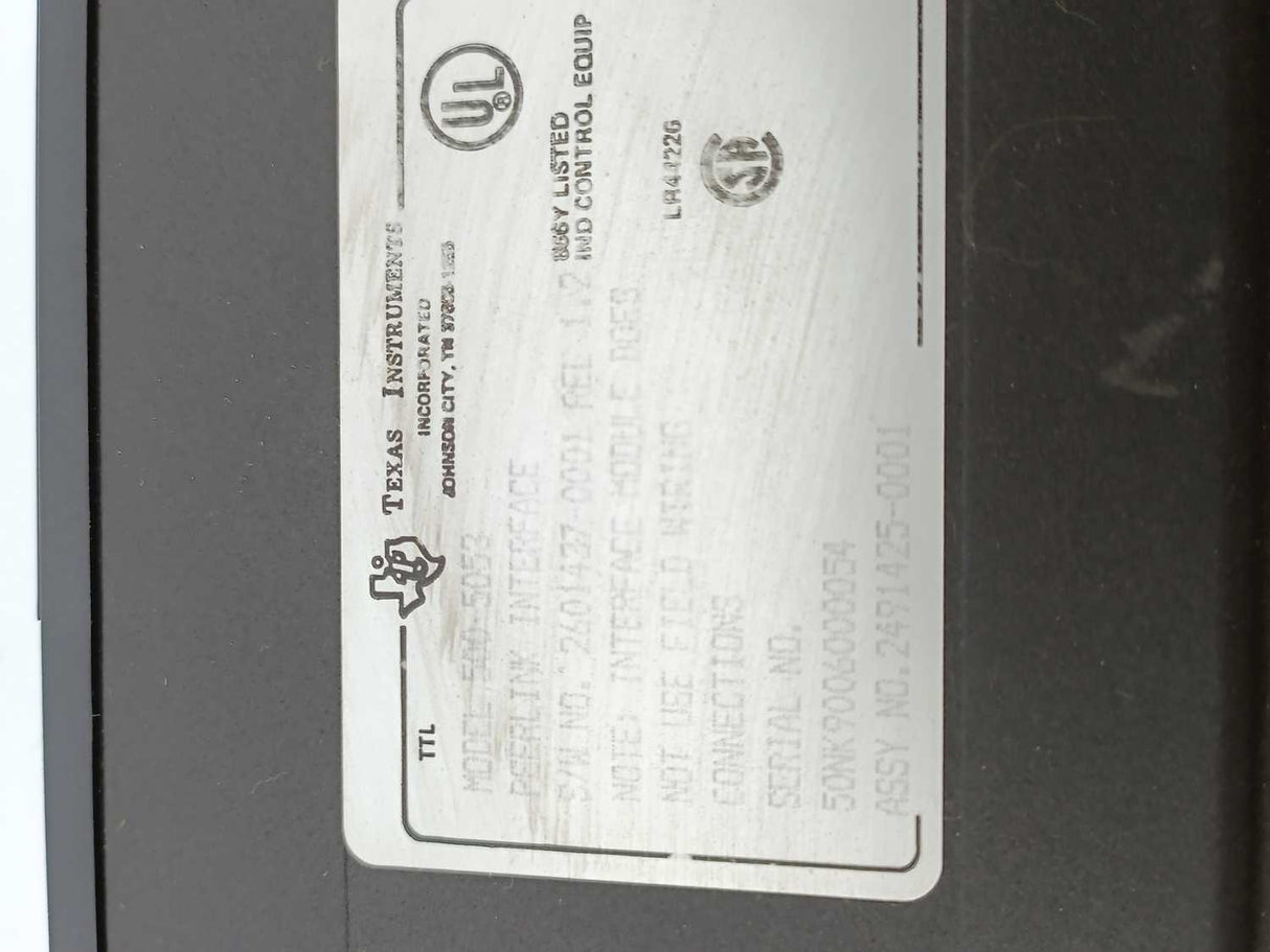 Siemens/Texas Instruments 500-5053 Peerlink Interface