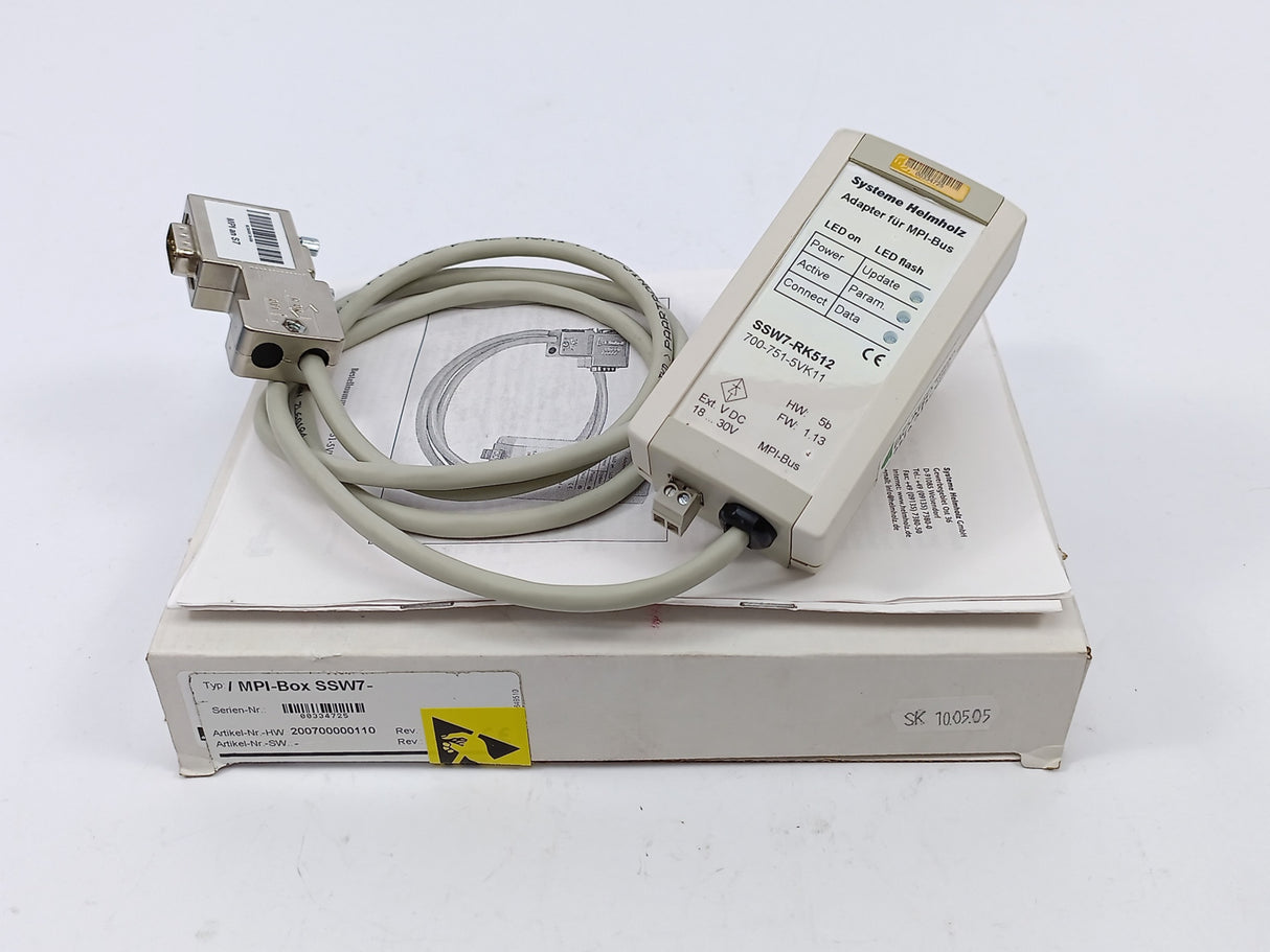 Systeme Helmholz SSW7-RK512 MPI-Box