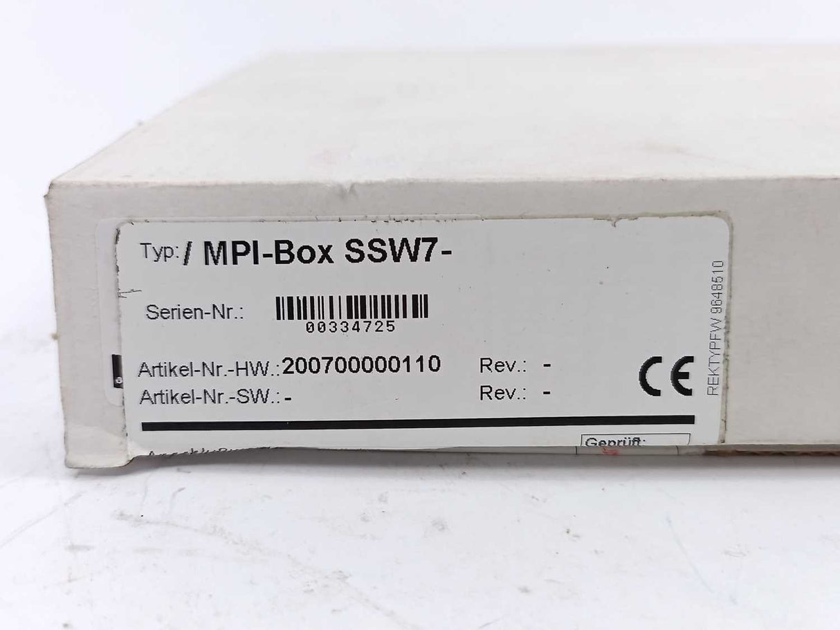Systeme Helmholz SSW7-RK512 MPI-Box