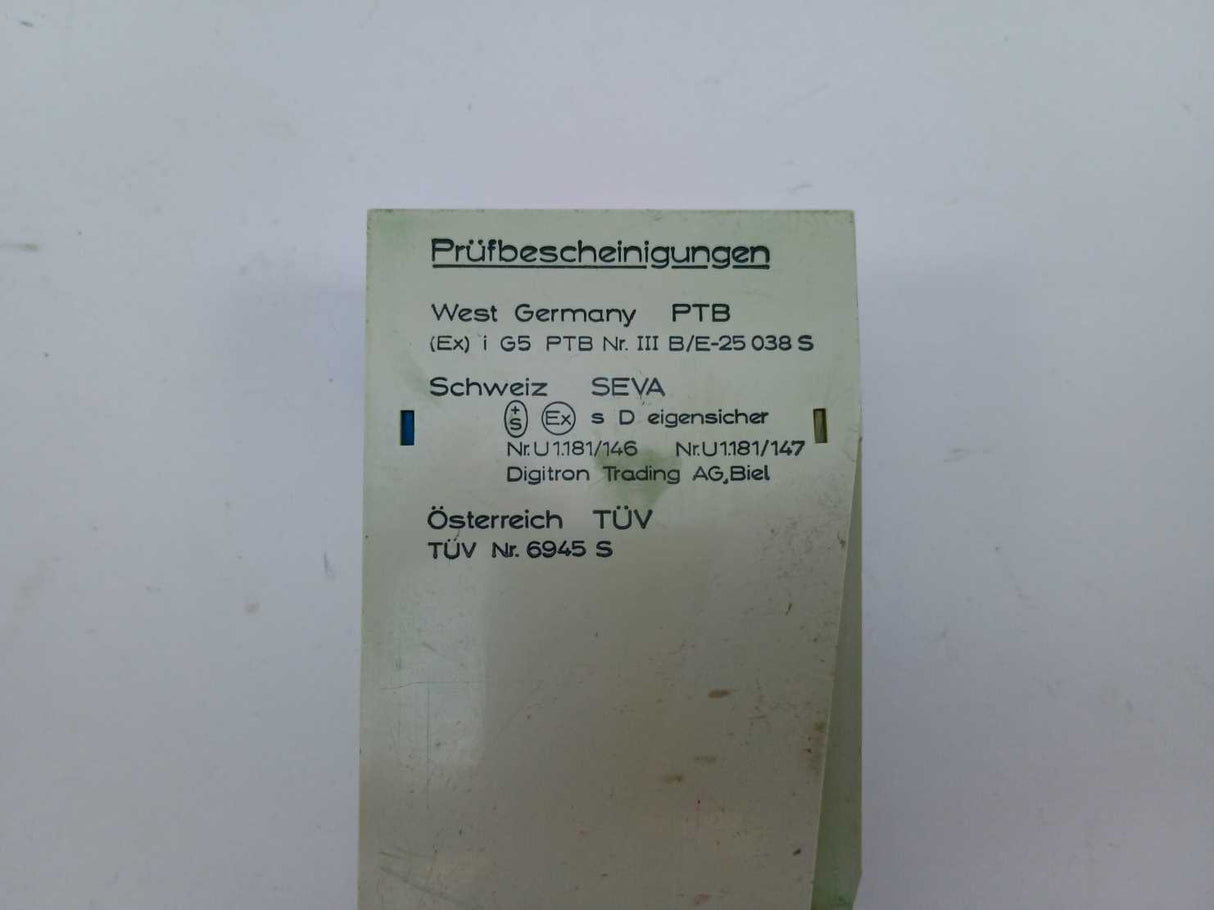 Pepperl+Fuchs WE74/Ex1/Bi Amplifier