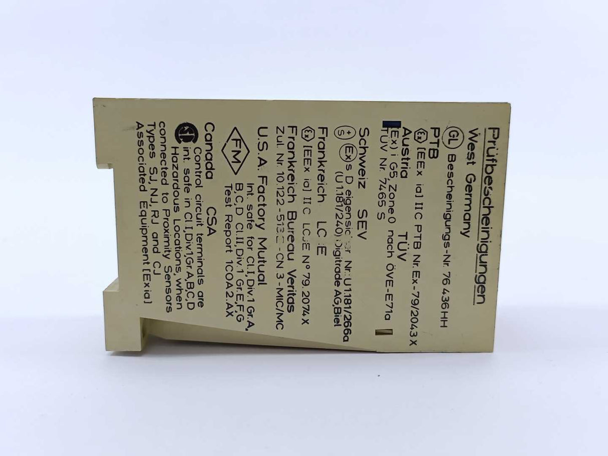 Pepperl+Fuchs WE77/Ex1 Amplifier