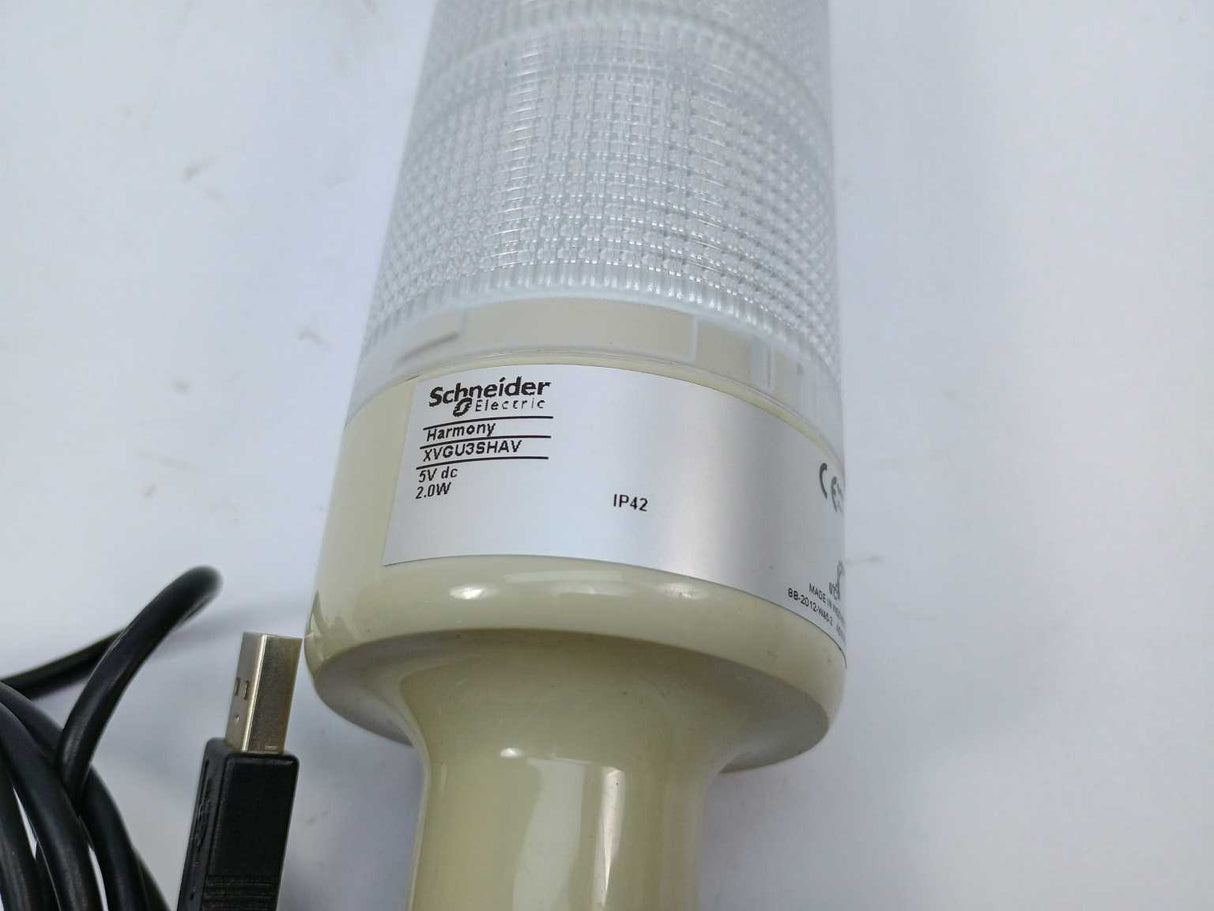 Schneider XVGU3SHAV USB Programmable Tower Lights