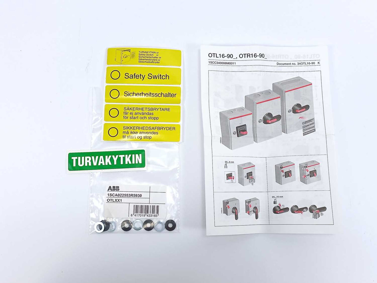 ABB OTL25T6M Safety Switch