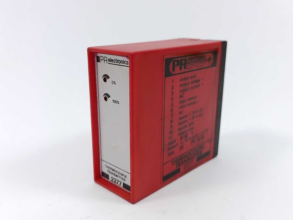PR Electronics 2277 THERMOCOUPLE TRANSMITTER