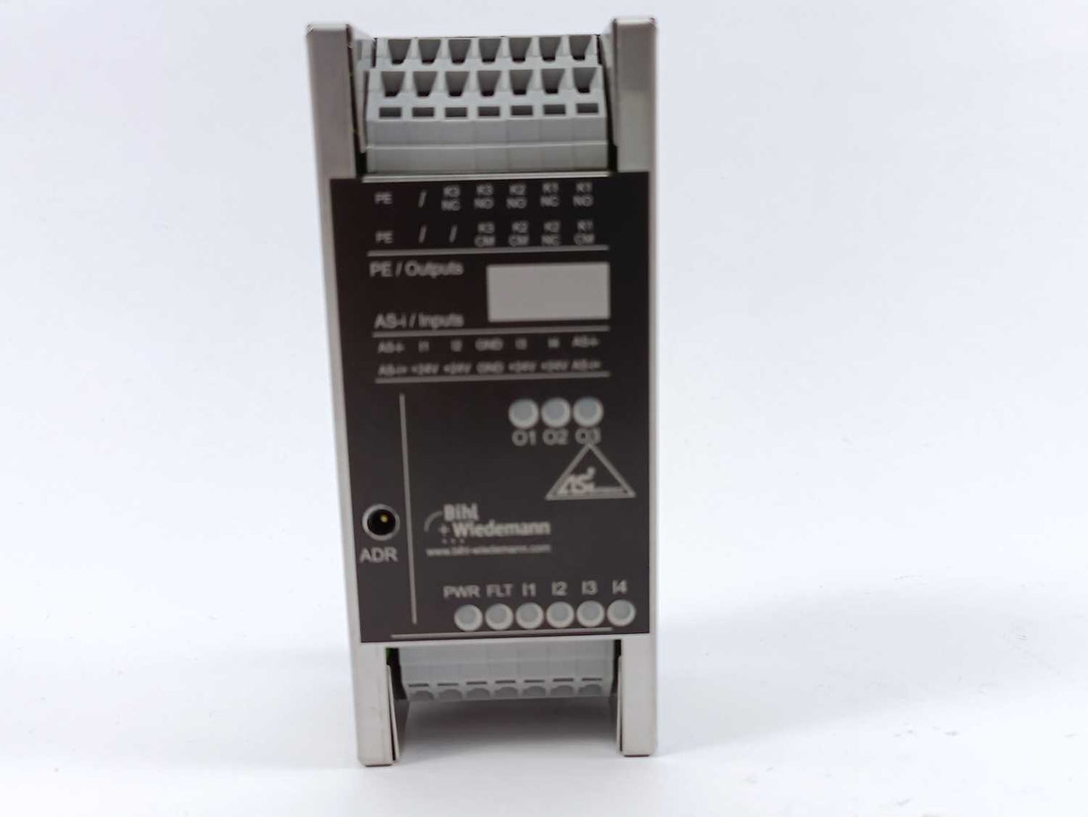 Bihl+Wiedemann BW1808 AS-i 4I/3O Relay Module
