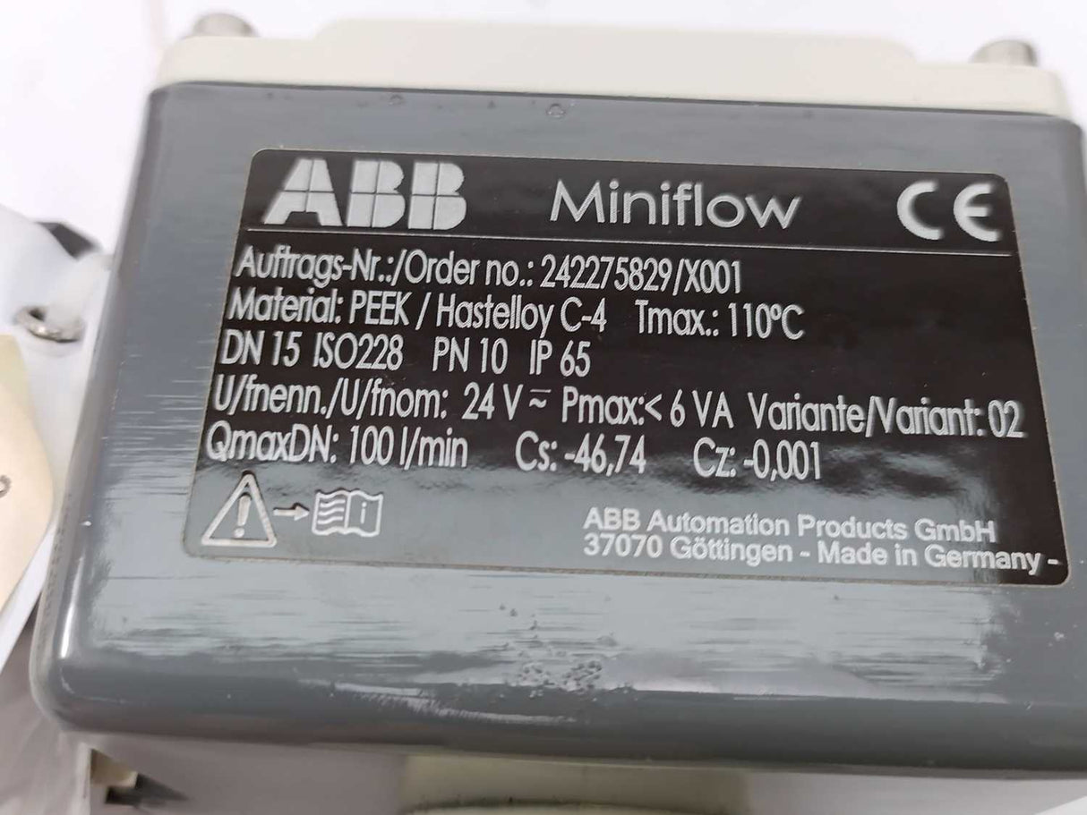 ABB 242275829/X001 Miniflow Hastelloy C-4