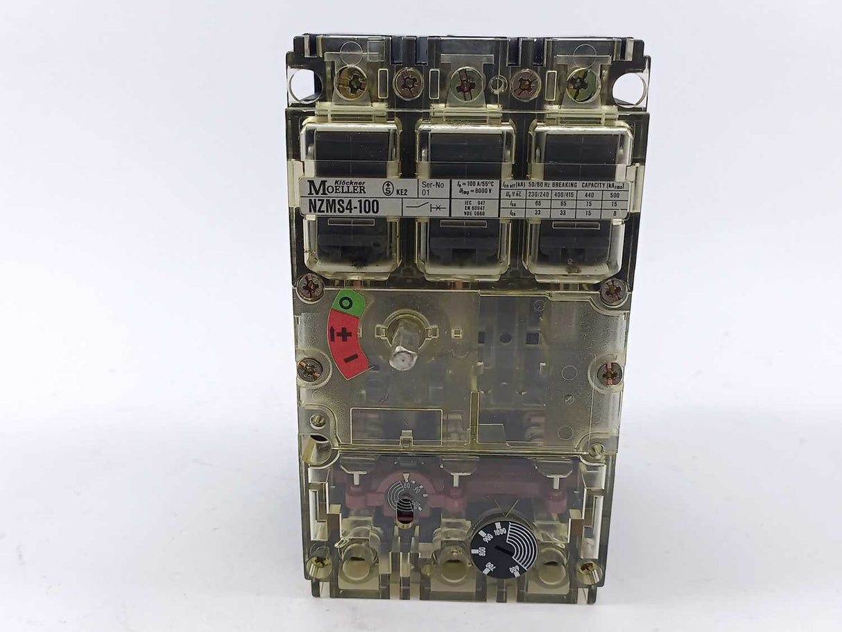 MOELLER NZMS4-100-1000 Circuit Breaker