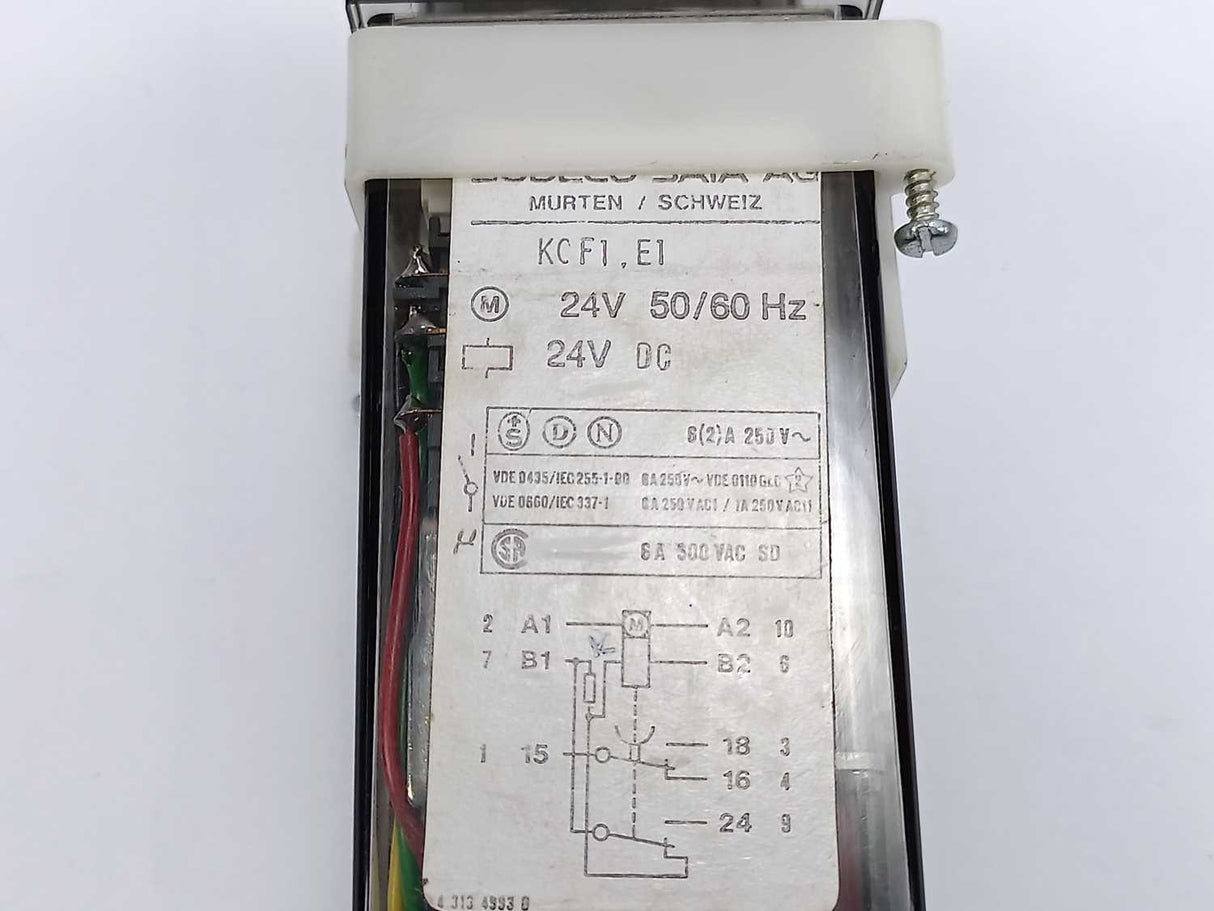 SODECO-SAIA KCF1.E1 Timing Relay Landis & Gyr