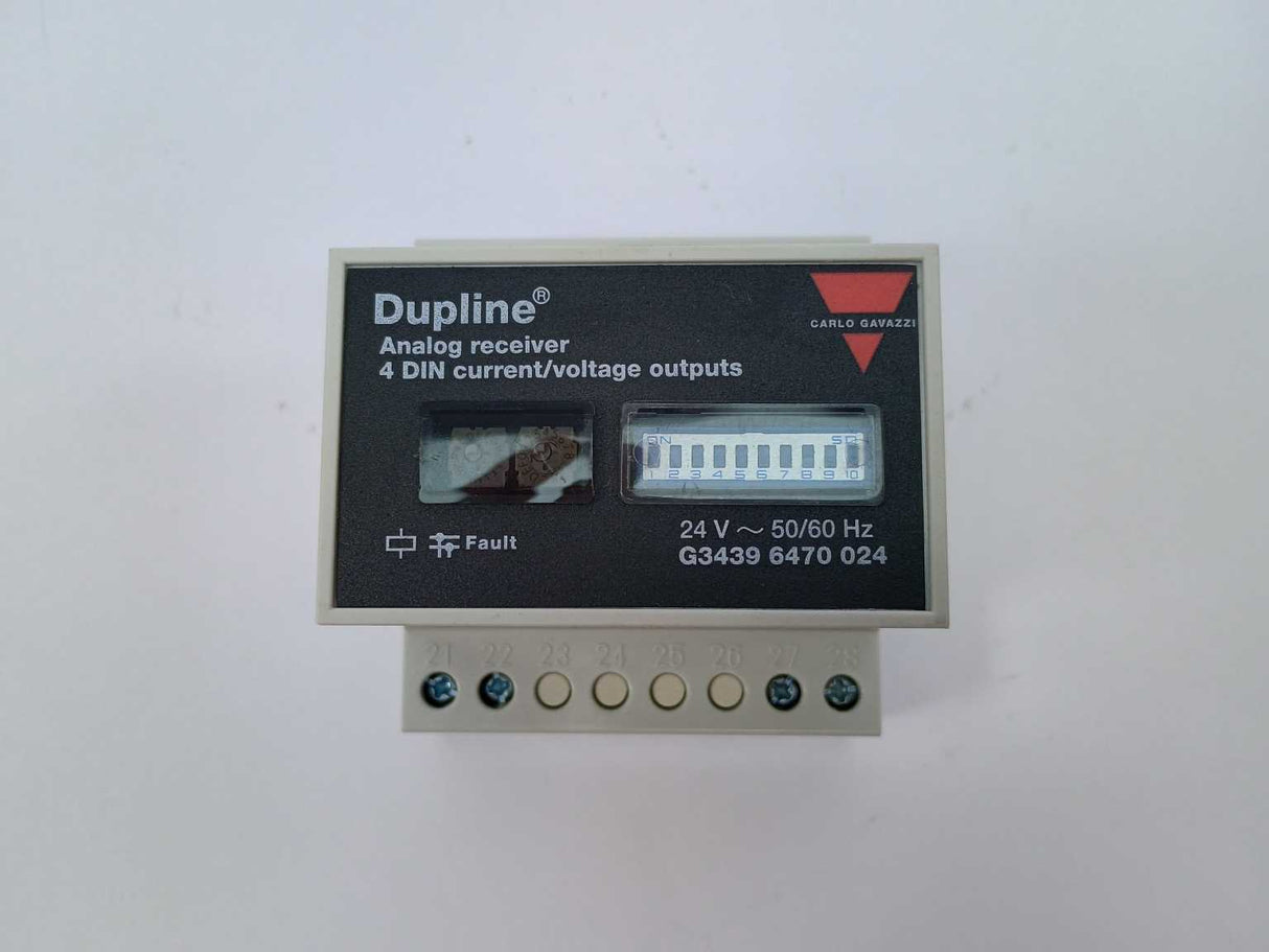 Carlo Gavazzi G34396470024 Dupline Analog receiver
