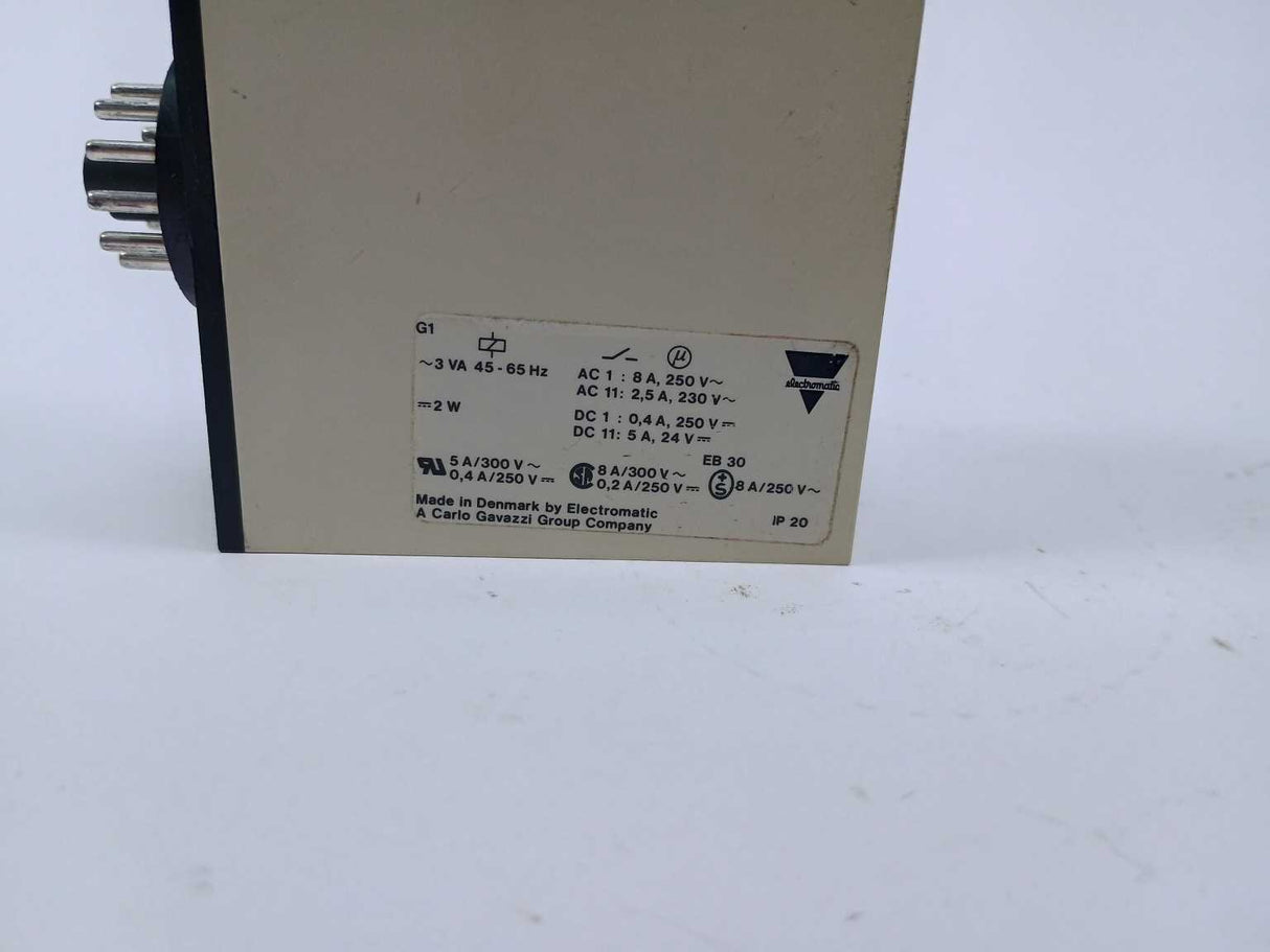 Electromatic S110166 024 COMBI TIMER AUTOMATIC STARTER 24 V~50/60 Hz