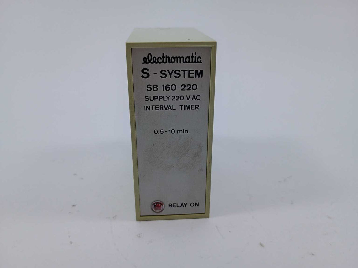 Electromatic SB160220 / SB 160 220 220 V AC 0,5-10 min.