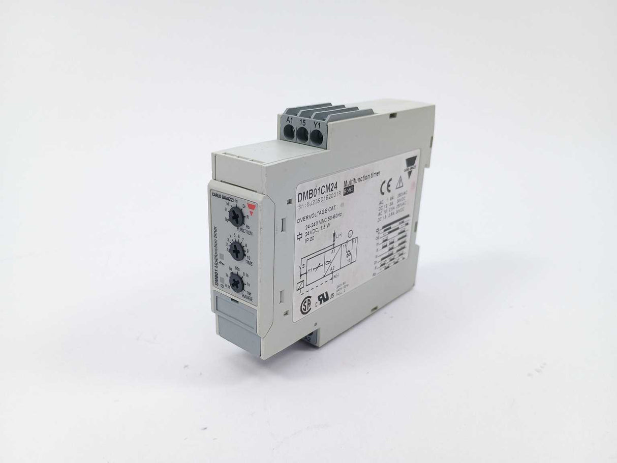 Carlo Gavazzi DMB01CM24 Multifunction timer 24-240 VAC 50-60Hz