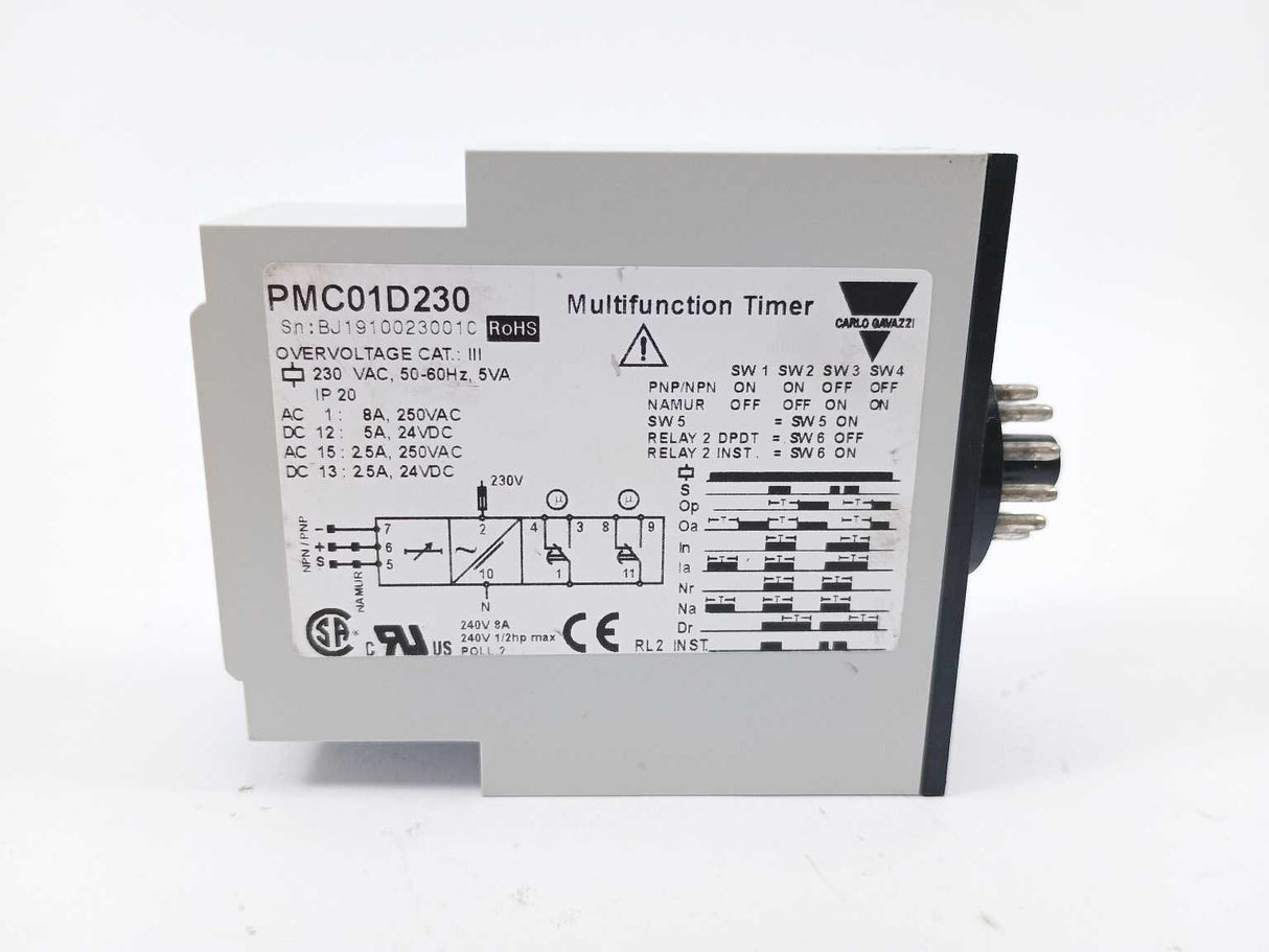 Carlo Gavazzi PMC01D230 Multifunction Timer
