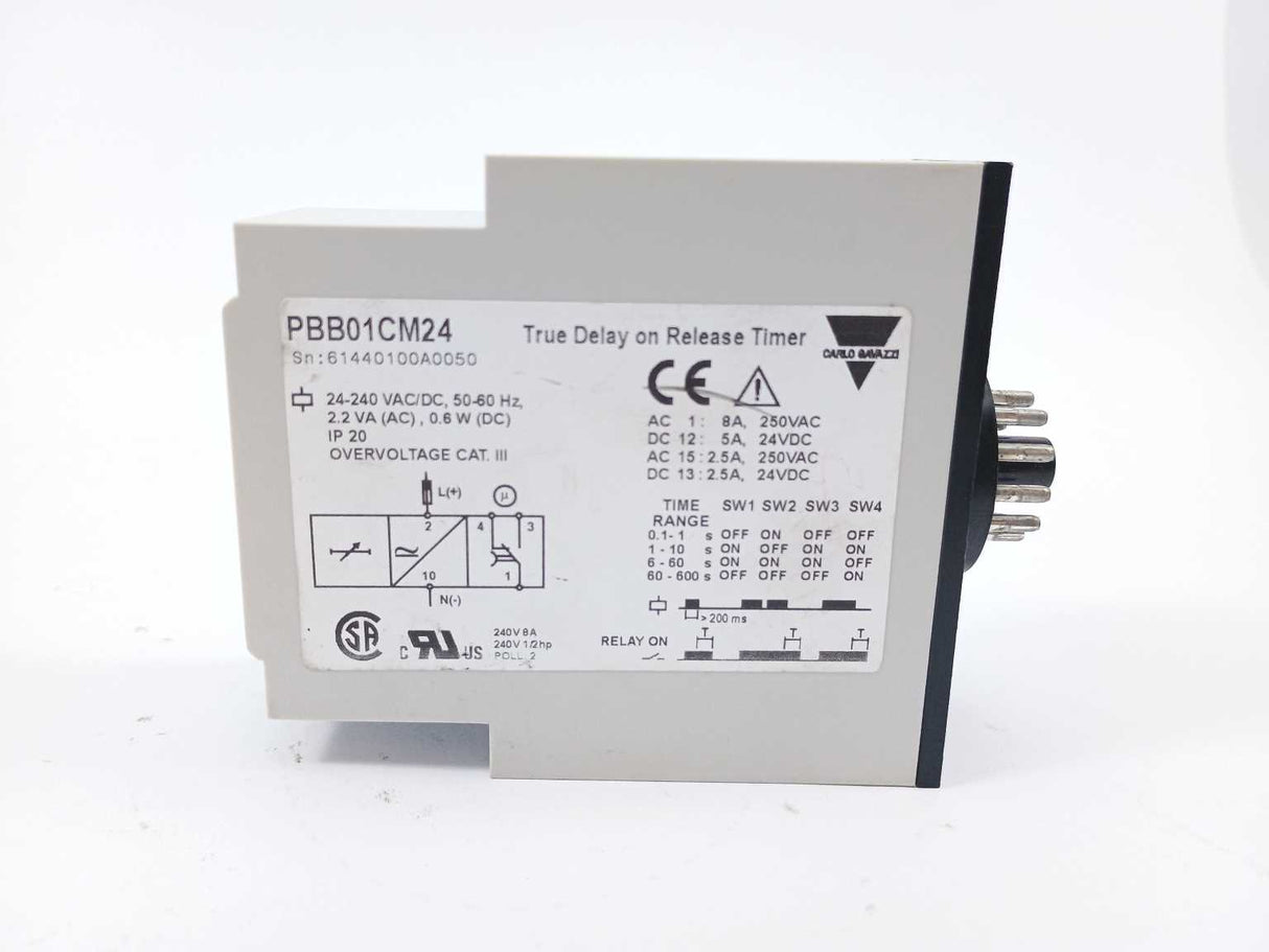 Carlo Gavazzi PBB01CM24 True Delay on Release Timer