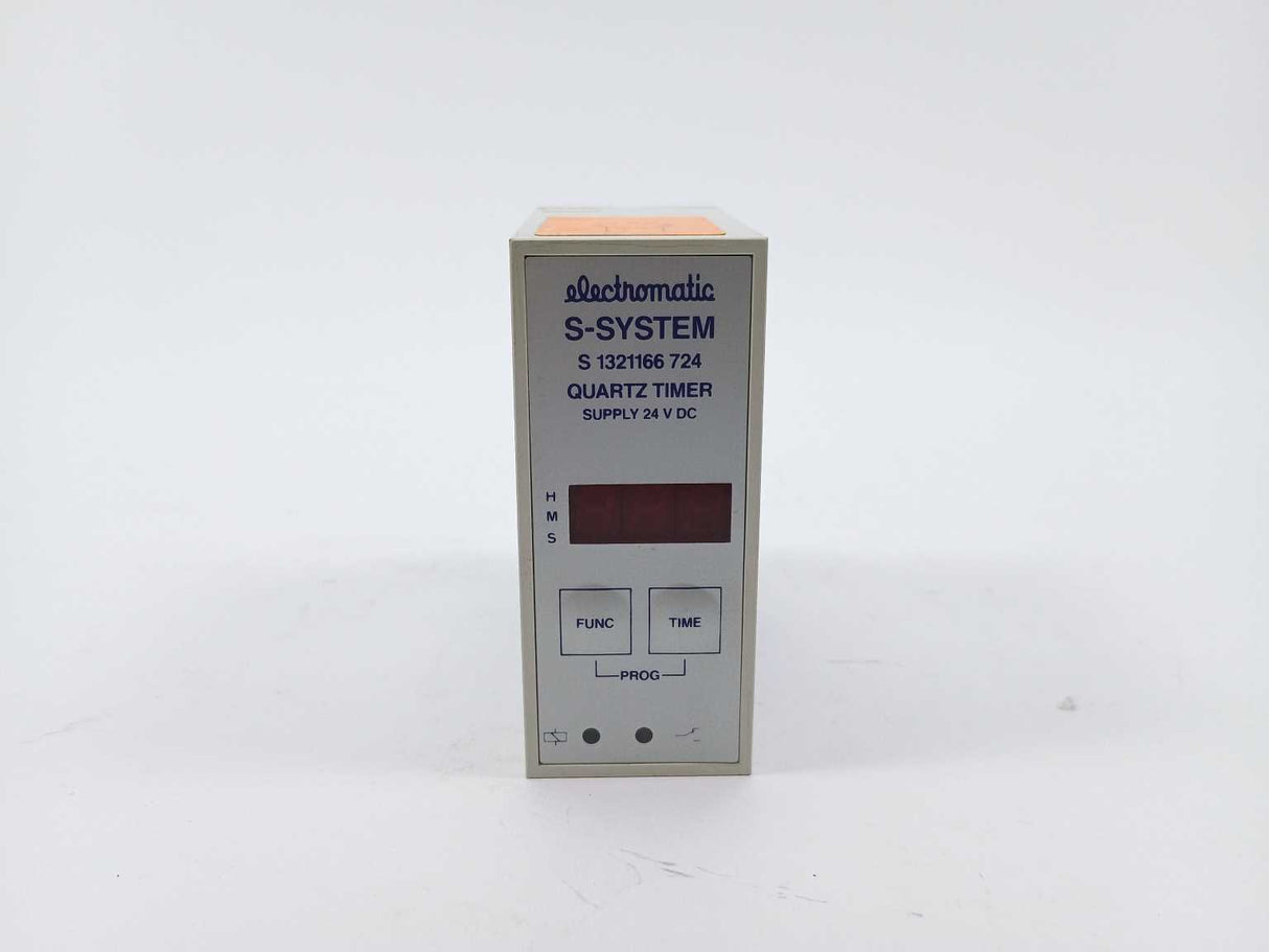 Electromatic S1321166724 S-SYSTEM QUARTZ TIMER SUPPLY 24 V DC