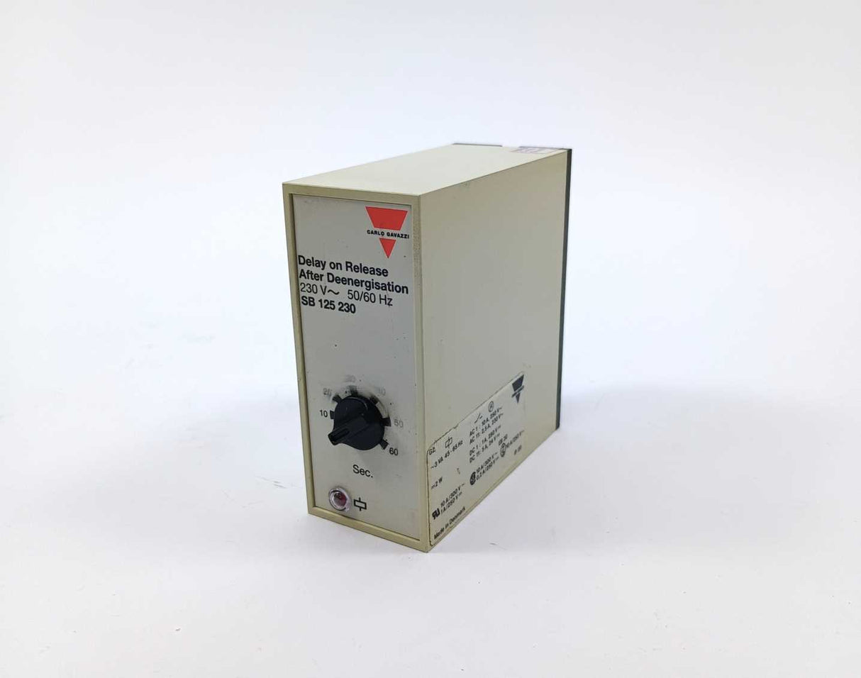 Carlo Gavazzi SB125230 Delay on Release After Deenergisation