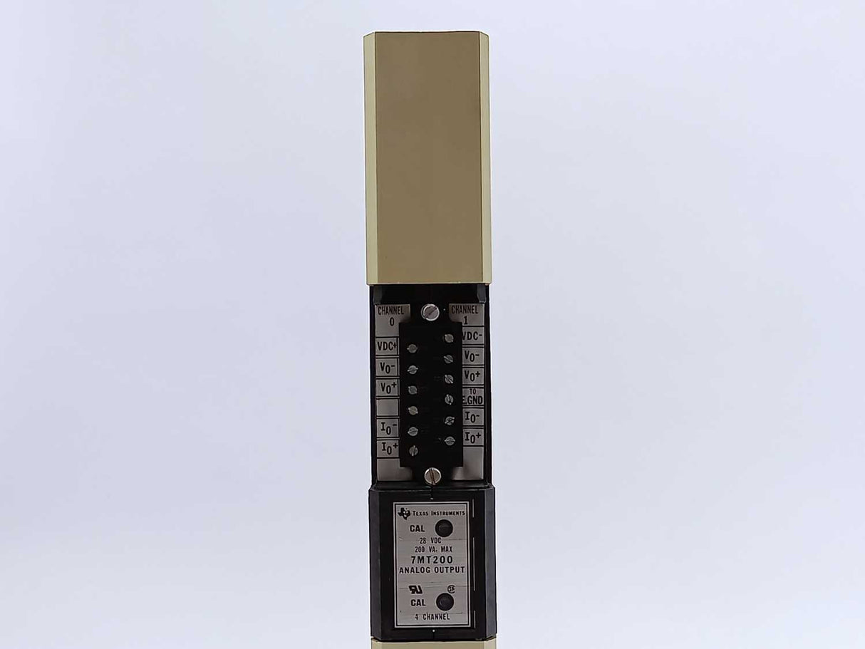 Texas Instruments 7MT200 ANALOG OUTPUT