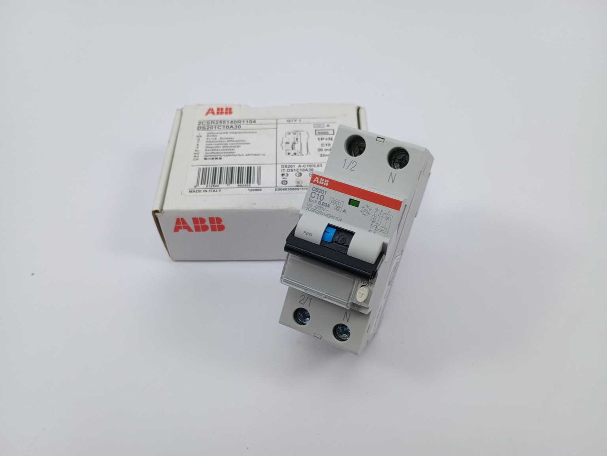 ABB 2CSR255140R1104 DS201C10A30 RCBO