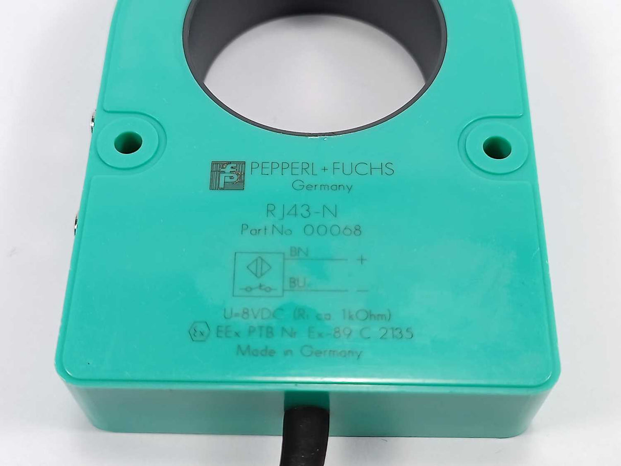 PEPPERL & FUCHS RJ43-N 00068 Inductive Ring Sensor