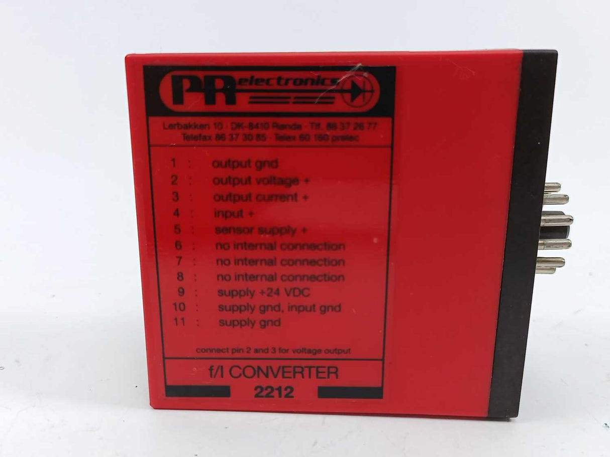 PR Electronics 2212 Converter