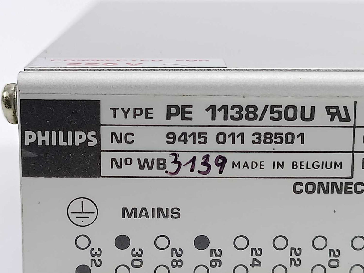 Philips PE1138/50U 9415 011 38501 POWER SUPPLY