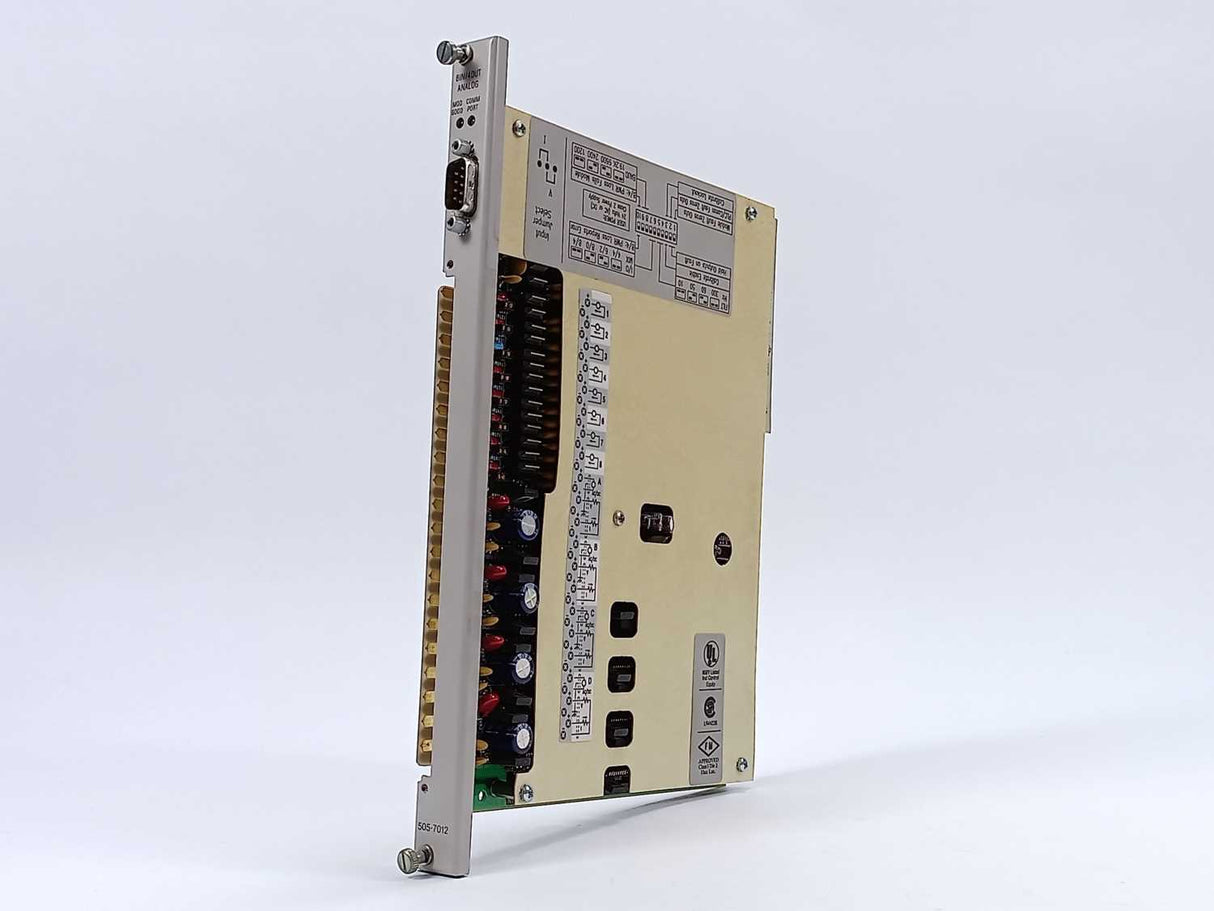 Siemens/Texas Instruments 505-7012 8 IN 4 OUT ANALOG MODULE