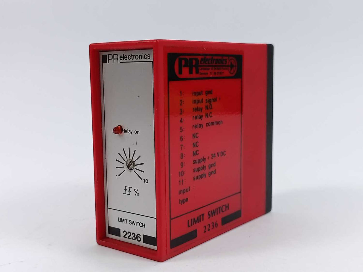 PR Electronics 2236X1B3 LIMIT SWITCH