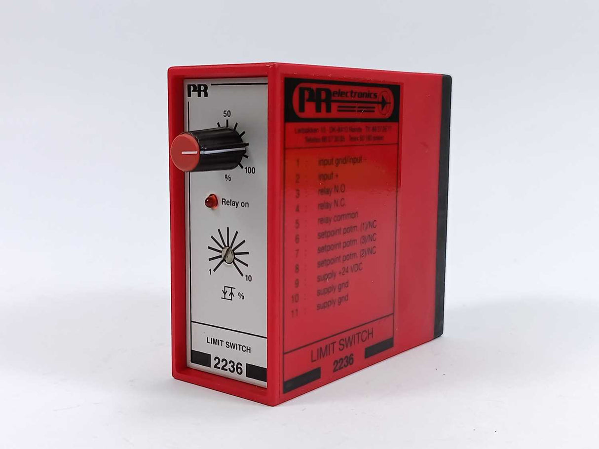 PR Electronics 2236 B1B1 Limit switch ORD.NO. 406671