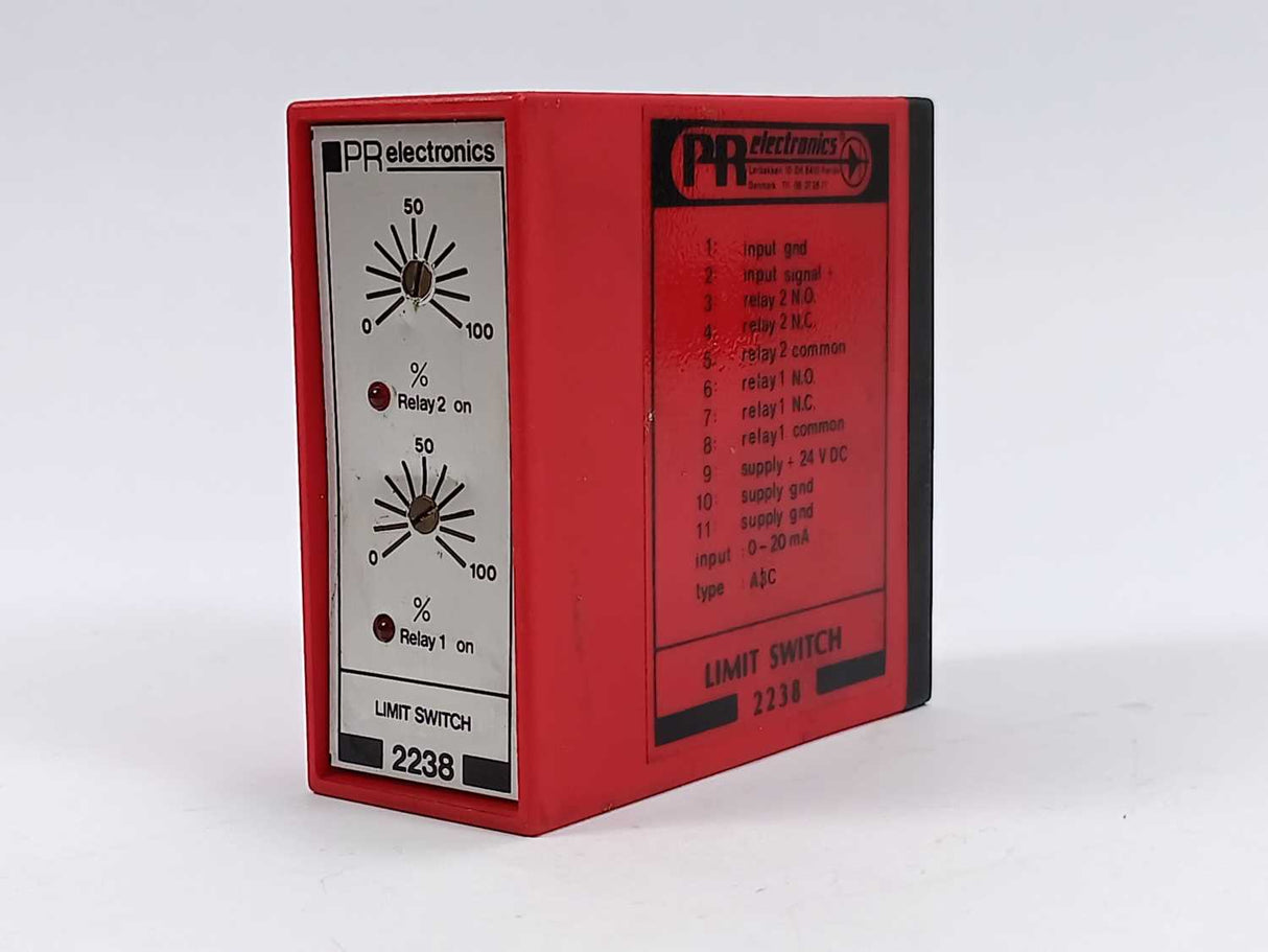 PR Electronics 2238 A3C Limit Switch