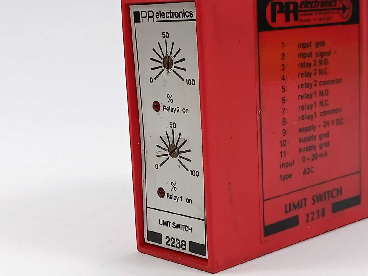 PR Electronics 2238 A3C Limit Switch