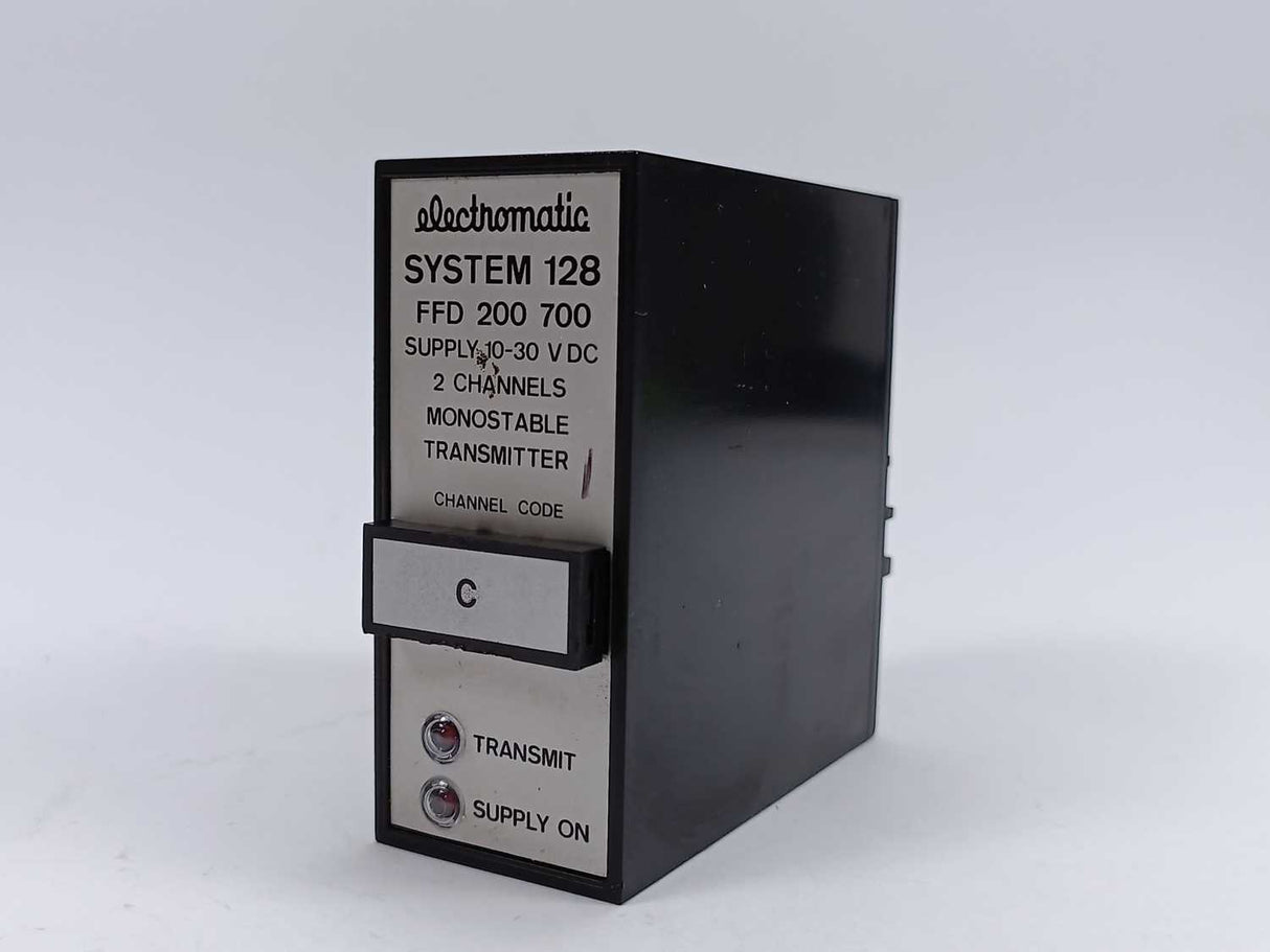 Electromatic FFD 200 700 SUPPLY 10-30 V DC, 2 CHANNELS, MONOSTABLE TRANSMITTER