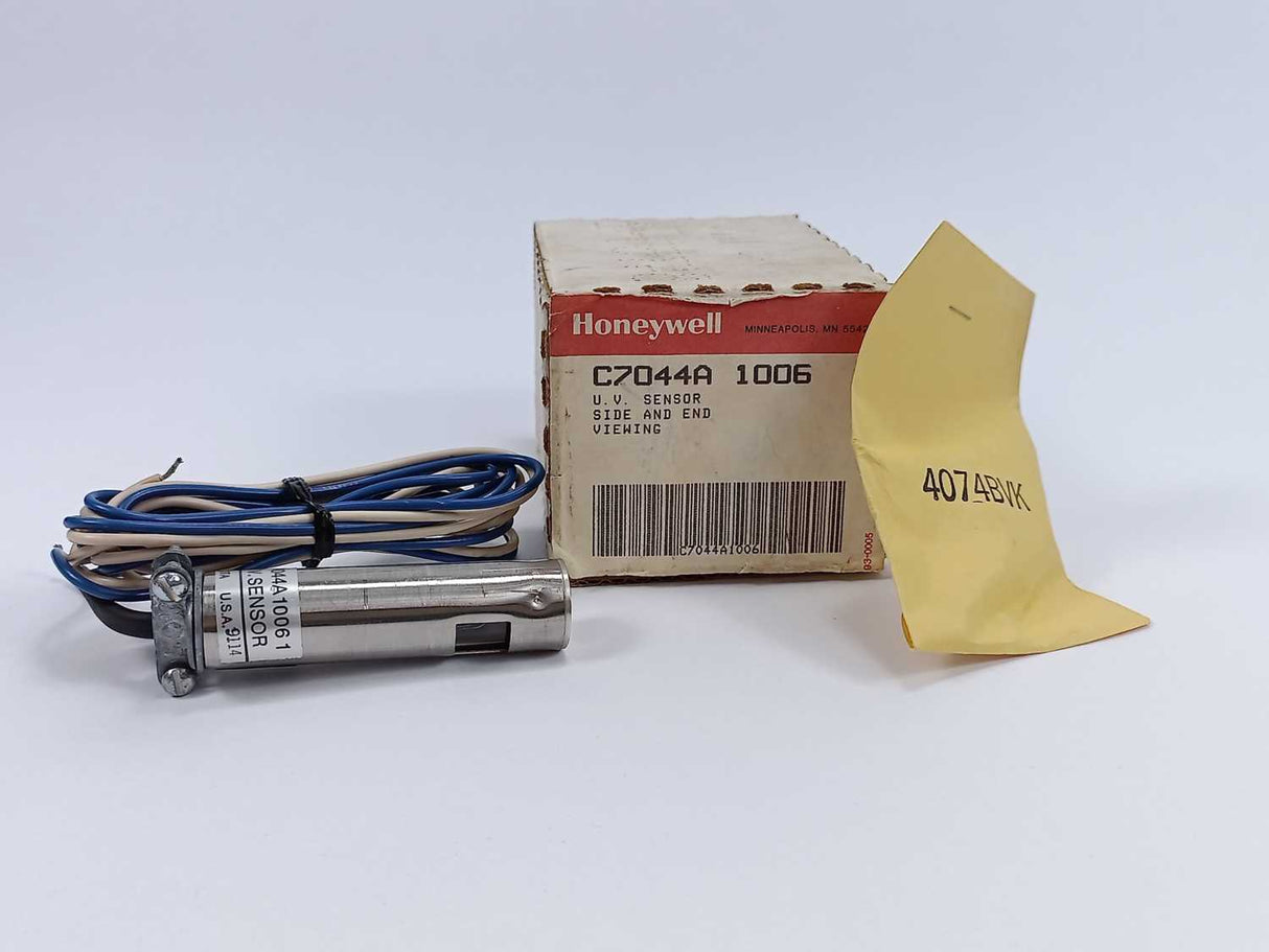 Honeywell C7044A1006 U.V. SENSOR SIDE AND END VIEWING