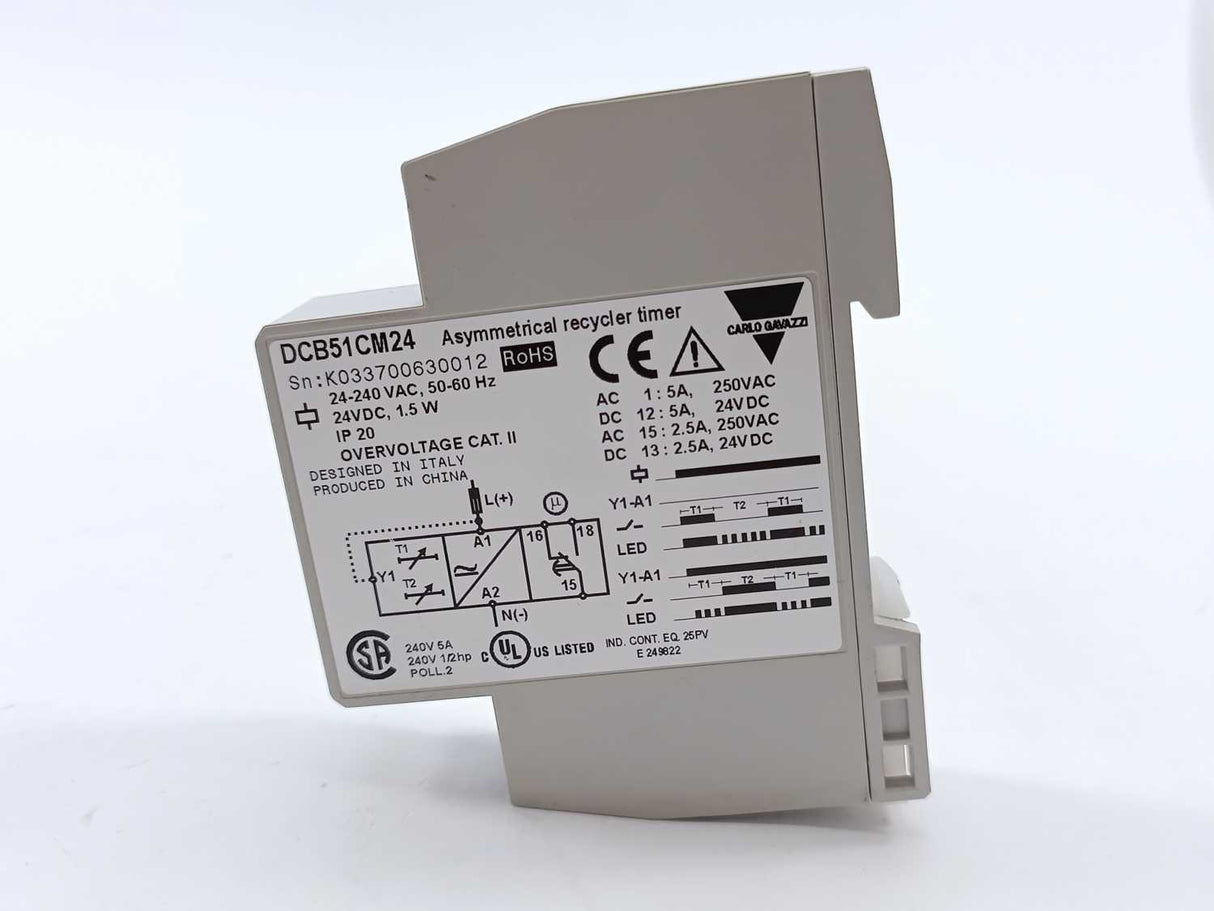 Carlo Gavazzi DCB51CM24 Asymmetrical recycler timer