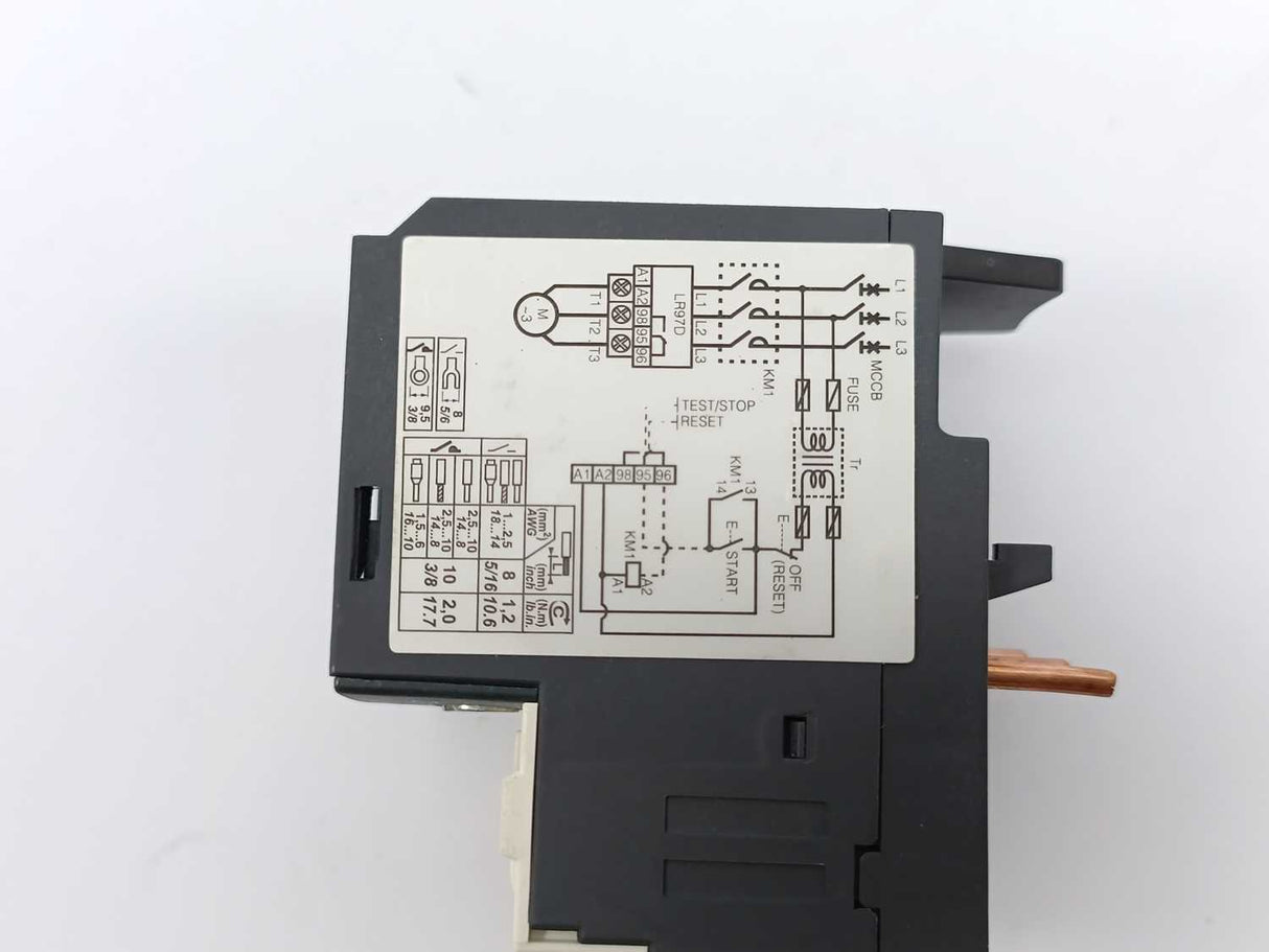 Schneider Electric LR97D38B Thermal relay elec. 20-38A 24VAC/DC