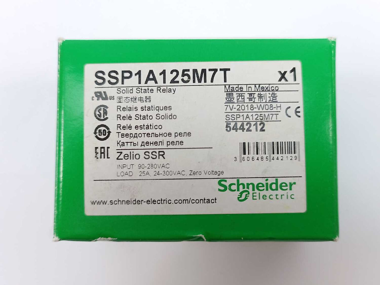 Schneider Electric SSP1A125M7T Solid State Relay