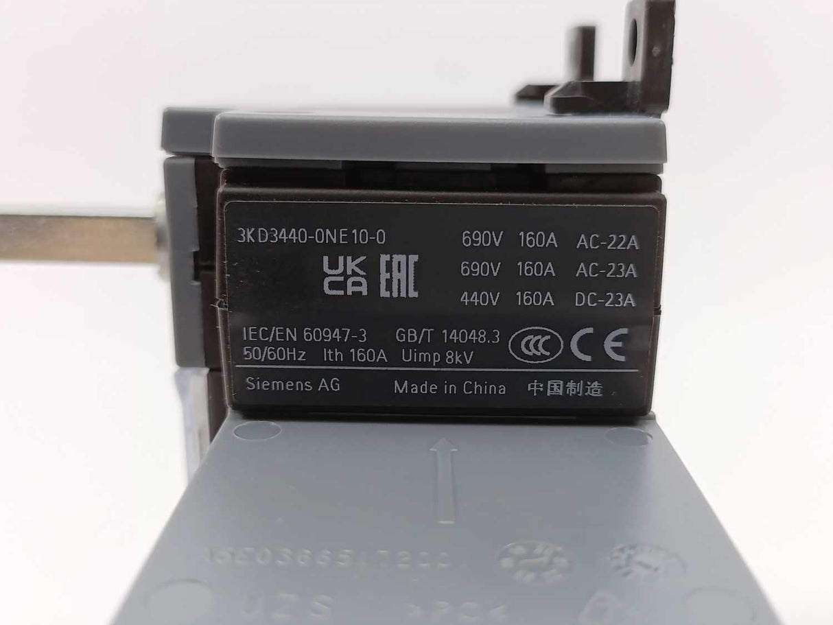Siemens 3KD3440-0NE10-0 Switch disconnector 160 A