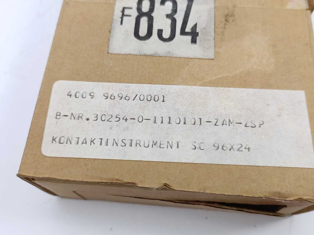 Hartmann & Braun AG 40099696/0001 Contact Instrument 30254-0-1110101-ZAM-2SP
