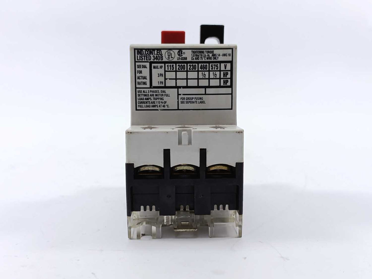 Klockner Moeller PKZM 1-0,24-NA Thermal Magnetic Circuit Breaker