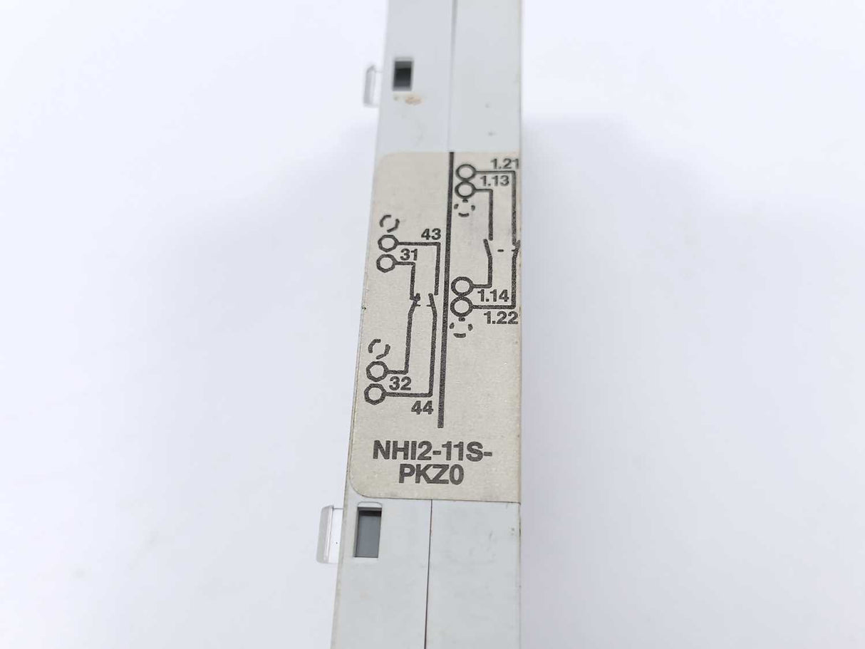 Klockner Moeller NHI2-11S-PKZ0 AUXILIARY CONTACT BLOCK