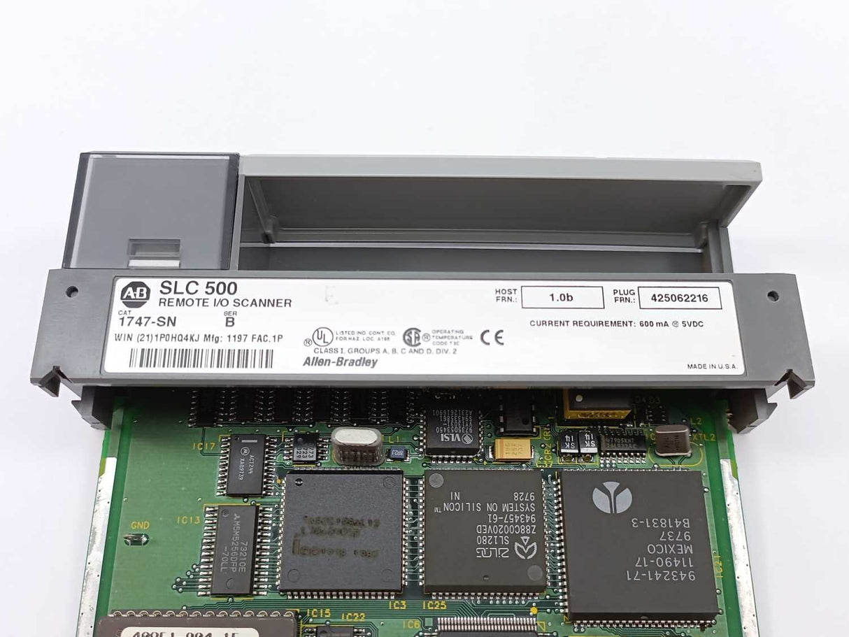 AB 1747-SN SLC 500 Remote I/O scanner ser.B