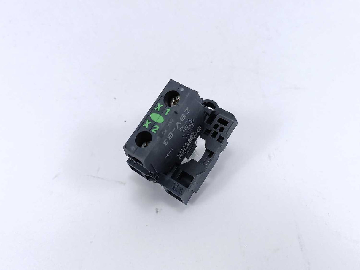 Schneider Electric ZB5AVB3 Light block with body, green