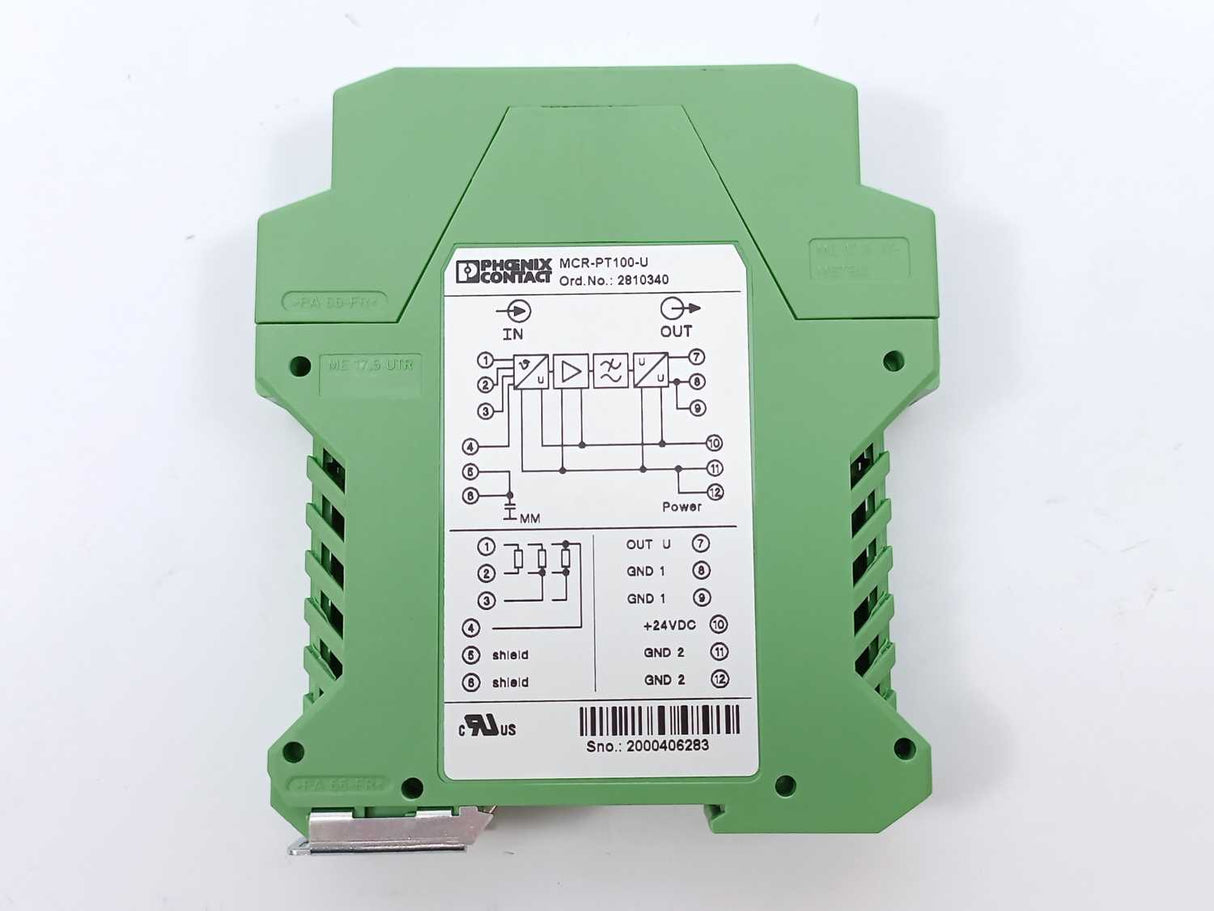 Phoenix Contact 281030 MCR-PT100/U PT100-CONVERTER