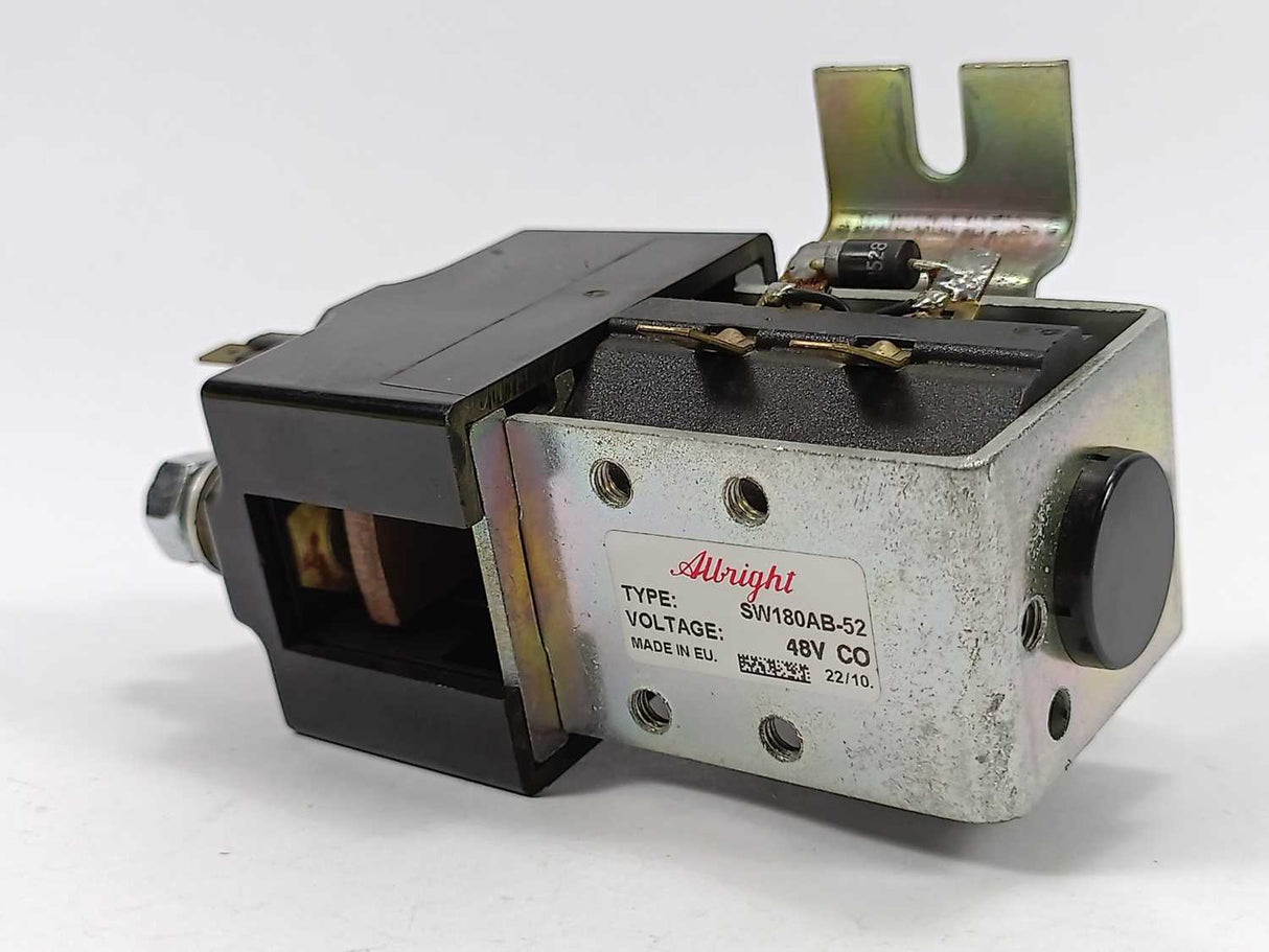 Albright SW180AB-52 VOLTAGE: 48V CO D.C. CONTACTOR