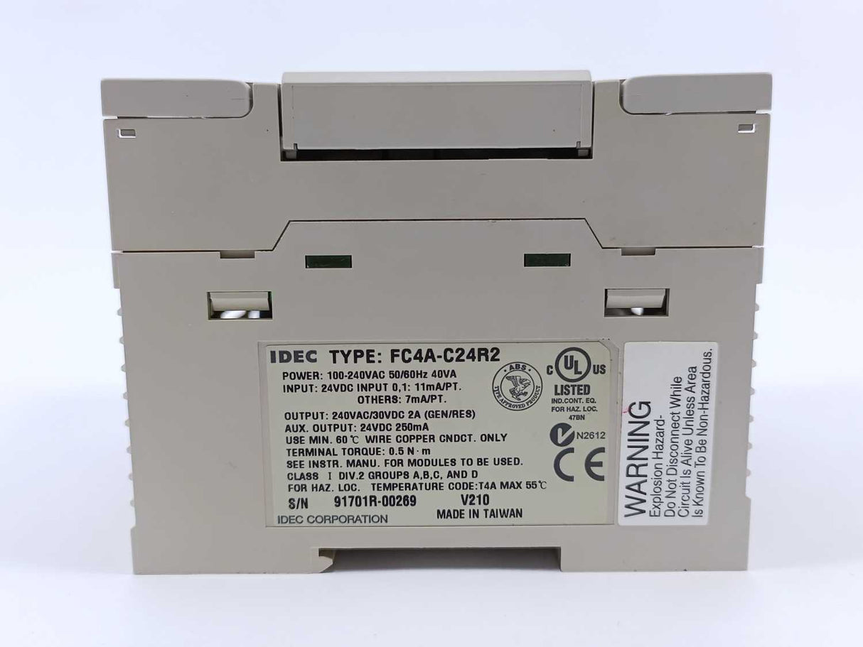 IDEC Corporation FC4A-C24R2 MicroSmart