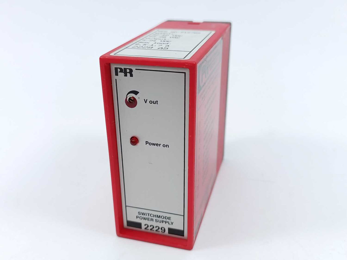 PR Electronics 2229 A5 SWITCHMODE POWER SUPPLY