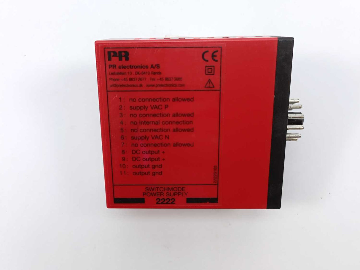 PR Electronics 2222B1 Switchmode Power Supply