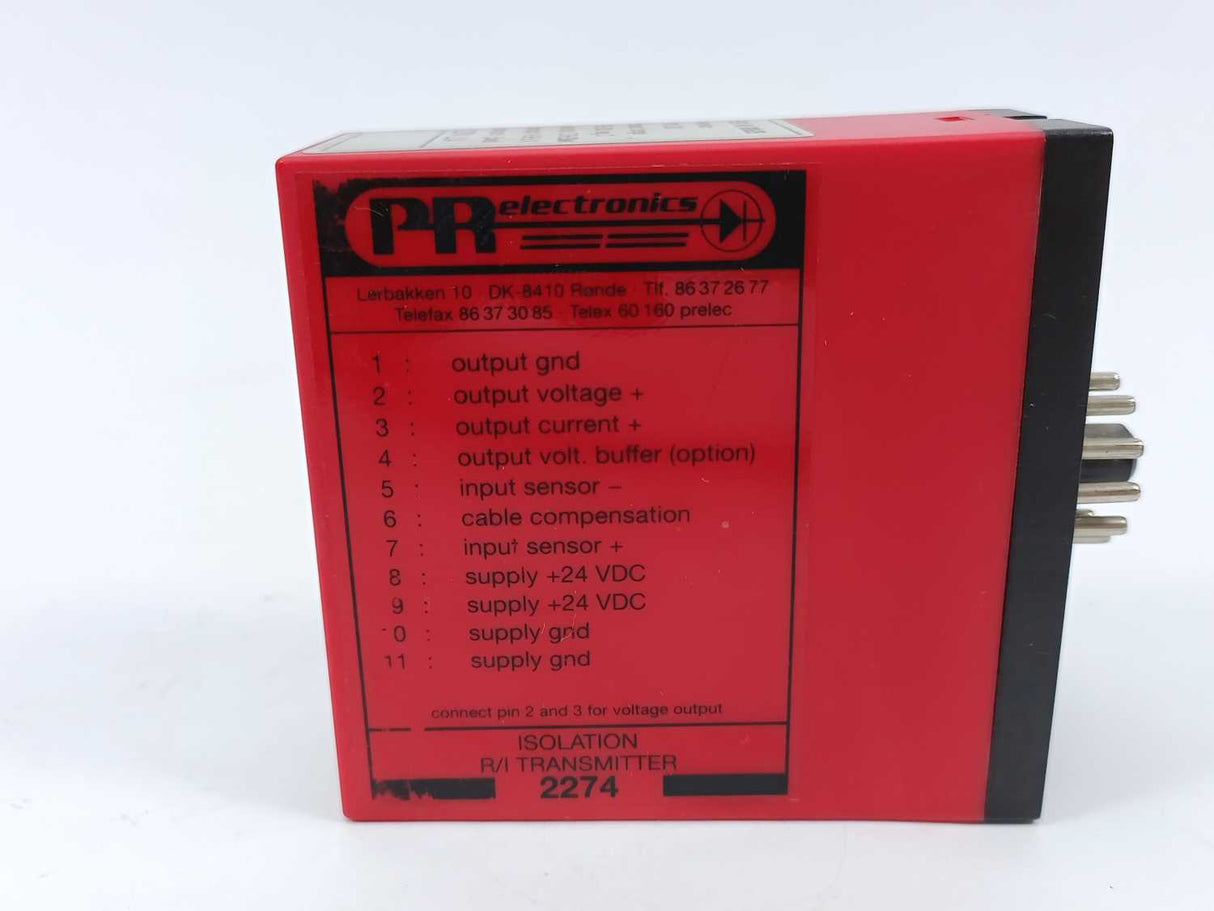 PR Electronics 2274 L1A Isolation R/I Transmitter