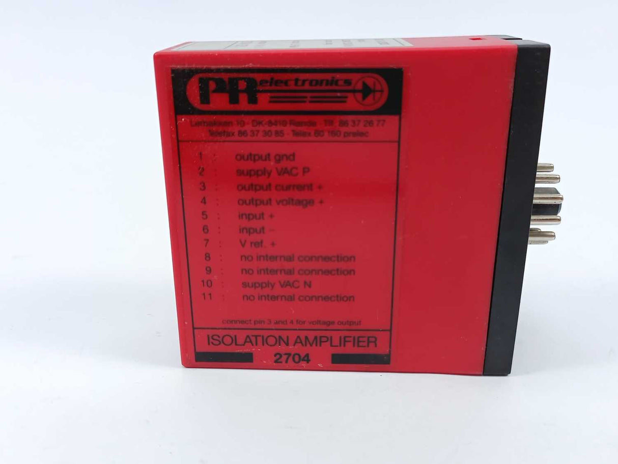 PR Electronics 2704 B2X1 Isolation Amplifier